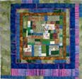 "A Touch Of Amidon" copyright 2000 - Art Quilt by Dottie Gantt