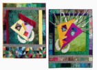 "Me and Myself" and "Myself and I" copyright 1999 - Art Quilts by Dottie Gantt