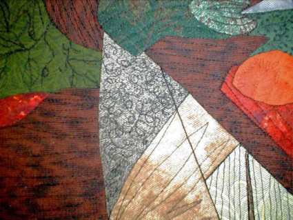 "Villon Interpretation" copyright 1999 - Art Quilt by Dottie Gantt