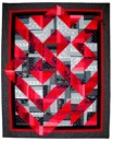 Photo of "When One Door Closes" art quilt by Dottie Gantt